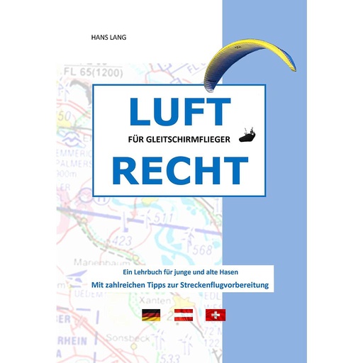 [15044] HANS LANG Buch Luftrecht für Gleitschirmflieger